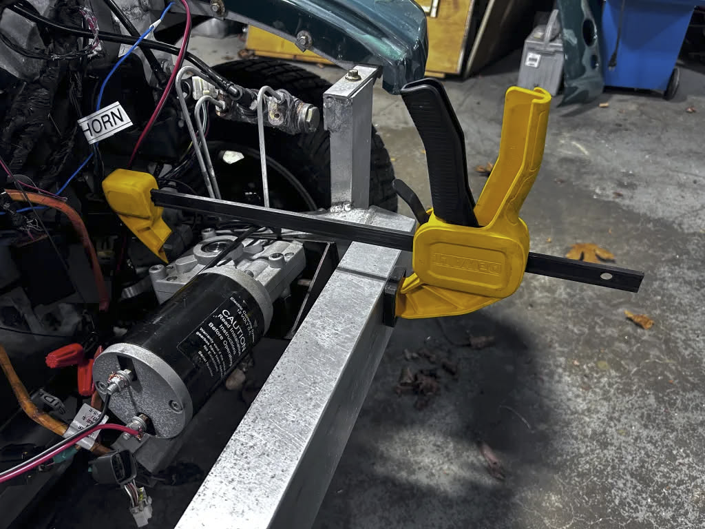 The steering motor Image